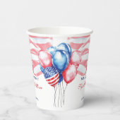 Personalized U.S. Military Retirement 紙コップ (左)