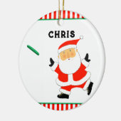 personalized ultimate frisbee 2022 collectible セラミックオーナメント (左)