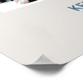 Personalized Umrah Mubarak Photo Collage Islamic ポスター (角)