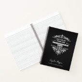 Personalized Unbreakable Soul Spiral Notebook ノートブック (内部)