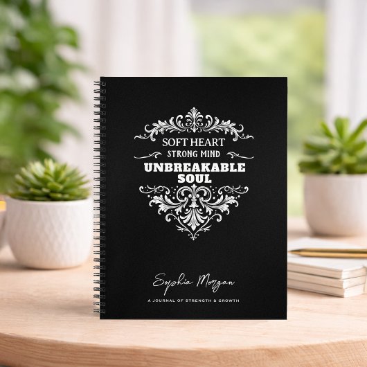 Personalized Unbreakable Soul Spiral Notebook ノートブック
