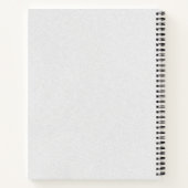 Personalized Unbreakable Soul Spiral Notebook ノートブック (裏面)