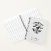 Personalized Unbreakable Soul Spiral Notebook ノートブック (内部)