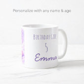 Personalized Unicorn Birthday Girl Mug Unicorn🦄 コーヒーマグカップ