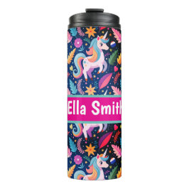Personalized unicorn drink tumbler タンブラー