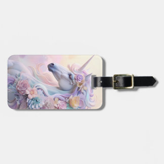 Personalized Unicorn luggage tag ラゲッジタグ