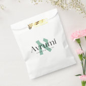 Personalized Upsherin Bags - Big Aleph Beis Letter フェイバーバッグ (封をした状態)