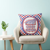 Personalized USA 250–Patriotic Retro Marquee クッション (椅子)