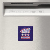 Personalized USA 250–Patriotic Retro Marquee マグネット (インサイチュ (食洗機))