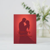 Personalized Valentine Gift for Wife or Husband シーズンカード (スタンド正面)