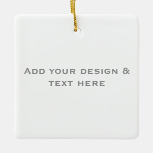 Personalized Valentine Love Message セラミックオーナメント (正面)