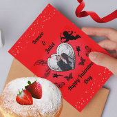 Personalized Valentine Love Photo Card