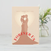 Personalized Valentine Mug for Couple | Forever Us シーズンカード (スタンド正面)