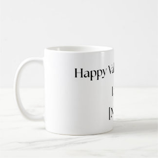 Personalized Valentine Mug From Girlfriend or Wife コーヒーマグカップ