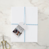 Personalized Valentine Newspaper ギフトタグ (より糸付き)