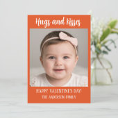 Personalized Valentine Photo Card シーズンカード (スタンド正面)