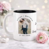 Personalized Valentine Photo Mug ツートーンマグカップ