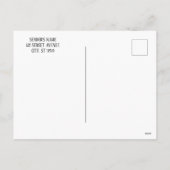 Personalized Valentine Photo Postcard シーズンポストカード (裏面)