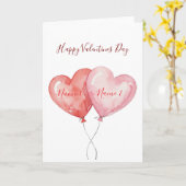 Personalized Valentine’s Day Card カード (黄色い花)