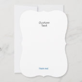 Personalized Valentine’s Day Card - Love Like No O カード (裏面)