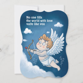 Personalized Valentine’s Day Card - Love Like No O カード