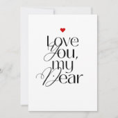 Personalized Valentine’s Day Card with Photo pink シーズンカード (正面)