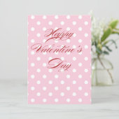 Personalized Valentine’s Day Card with Photo pink シーズンカード (スタンド正面)