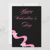 Personalized Valentine’s Day Card with Photo pink シーズンカード (正面)