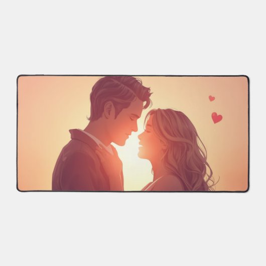 Personalized Valentine’s Day Gift デスクマット (正面)