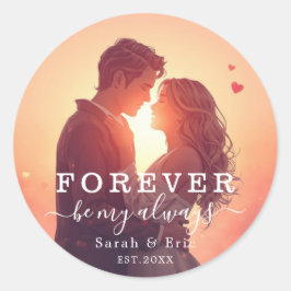 Personalized Valentine’s Day Gift ラウンドシール