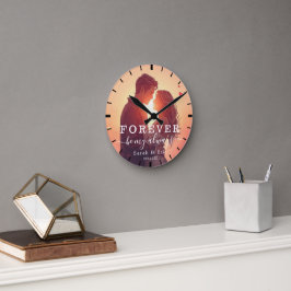 Personalized Valentine’s Day Gift ラウンド壁時計
