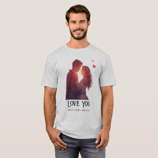 Personalized Valentine’s Day Gift Tシャツ (正面フル)