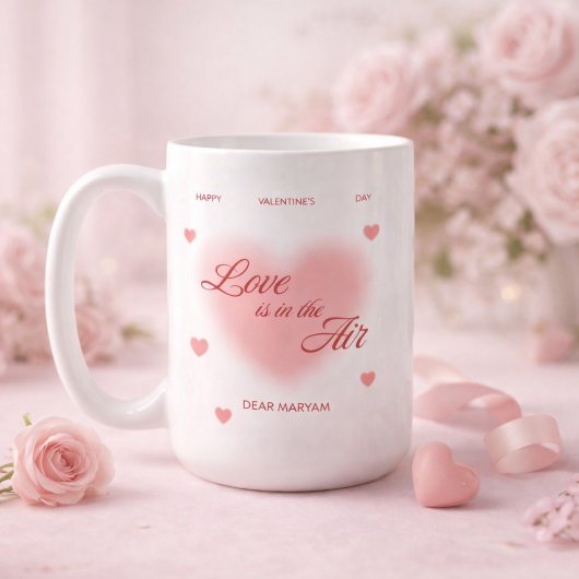 Personalized Valentine’s Day Romantic Couple Mug  コーヒーマグカップ