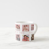 Personalized Valentine's Day Espresso Mug Photos エスプレッソカップ (正面右)