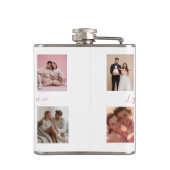 Personalized Valentine's Day Flask | Custom Photos フラスク (裏面)