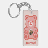 Personalized Valentine's Day Gift, Couple gift キーホルダー (正面左)