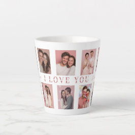 Personalized Valentine's Day Latte Mug Photos カフェラテマグ