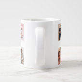 Personalized Valentine's Day Mug | Custom Photos ジャンボコーヒーマグカップ (裏面)