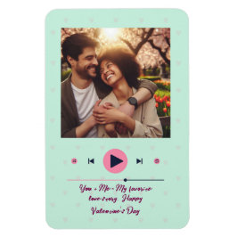 Personalized Valentine's Day Photo Magnet  マグネット