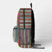 Personalized Vertical Stripe Backpack プリントバックパック (右)