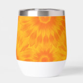 Personalized Vibrant Sunflower Tie-Dye Art (背面)