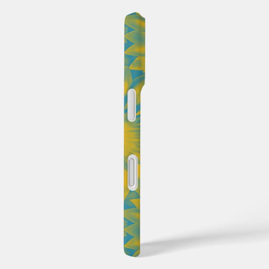 Personalized Vibrant Sunflower Tie-Dye Art Case-Mate iPhoneケース (裏面 / 右)