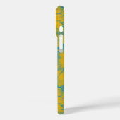 Personalized Vibrant Sunflower Tie-Dye Art Case-Mate iPhoneケース (裏面 / 左)