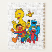Personalized Vintage 123 Sesame Street Planner プランナー手帳 (裏面)