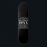 Personalized Vintage Aged to Perfection スケートボード<br><div class="desc">Personalized vintage aged to perfection design could be a great gift for your friends or family member,  or you can use it yourself.</div>