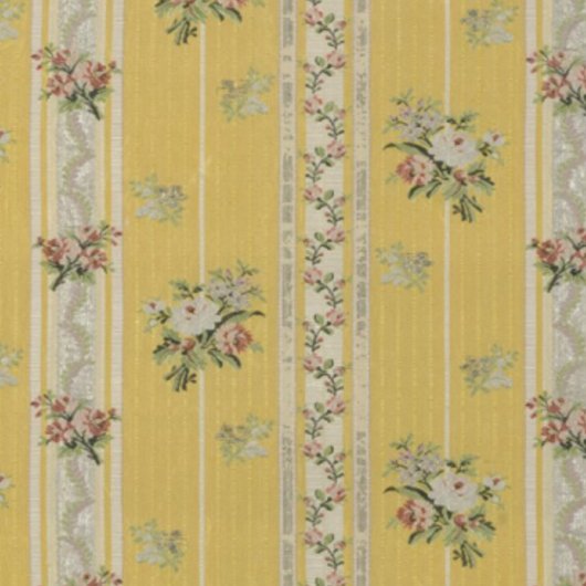 Personalized Vintage Antique Wallpaper Yellow  ギフトタグ