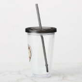 Personalized Vintage Baseball Acrylic Tumbler  アクリルタンブラー (左)