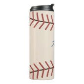 Personalized Vintage Baseball Coffee Tumbler Gift タンブラー (回転左)