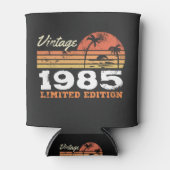 Personalized Vintage Birthday  缶クーラー (正面)