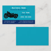 Personalized Vintage / Classic Motorcycle 名刺 (正面/裏面)